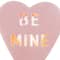 Miss Valentine Pink Ceramic Candy Heart Be Mine Nightlight